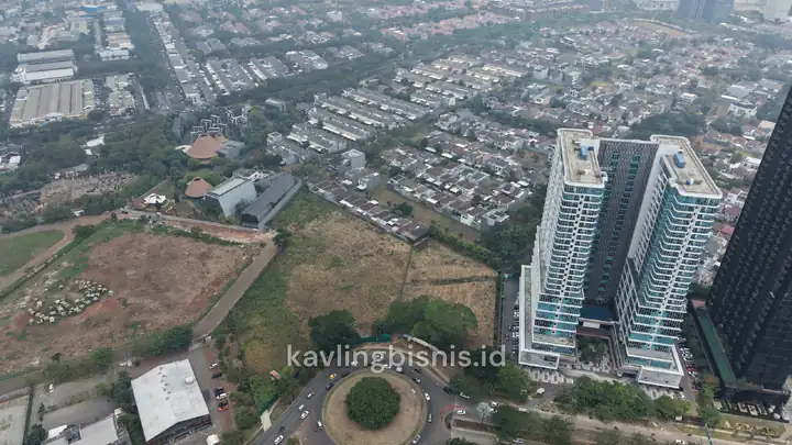 Kavling Komersial Jl. Alam Sutera Boulevard 6.148 m² — foto 3