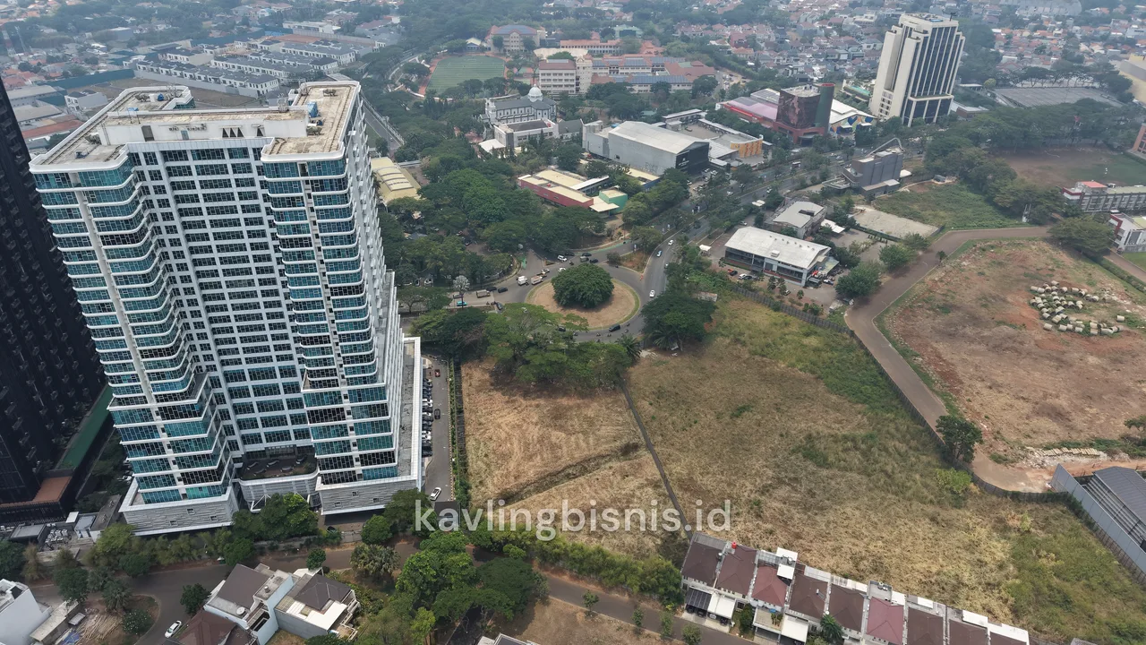 Kavling Komersial Jl. Alam Sutera Boulevard 6.148 m² — foto 2
